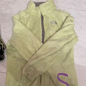 North face yellow size small